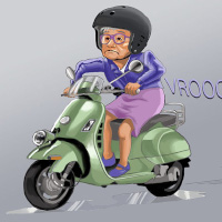 grannymotorbike